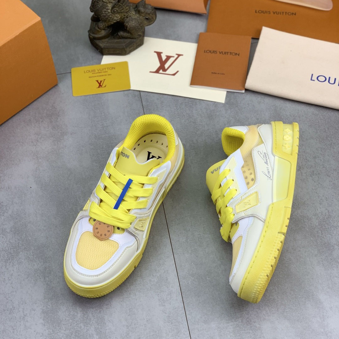 Louis Vuitton LV Trainer Sneaker 1AJSAP（upon uk size） - DesignerGu