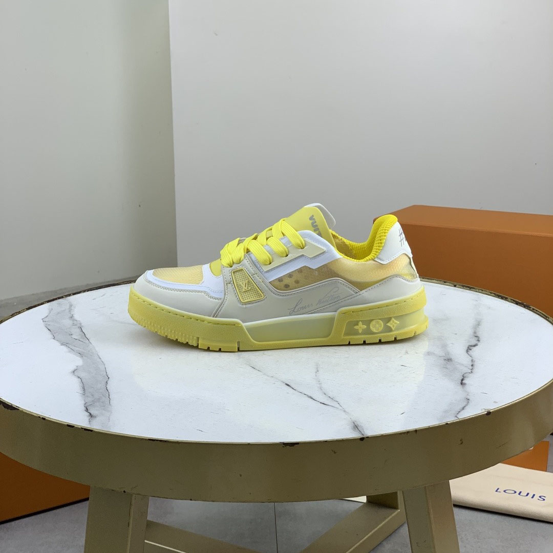 Louis Vuitton LV Trainer Sneaker 1AJSAP（upon uk size） - DesignerGu