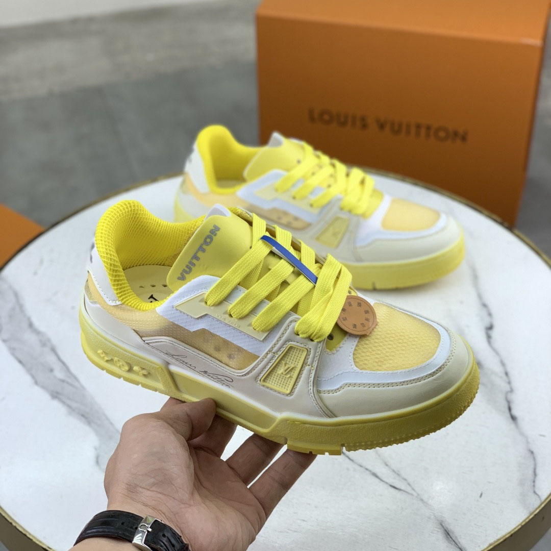 Louis Vuitton LV Trainer Sneaker 1AJSAP（upon uk size） - DesignerGu