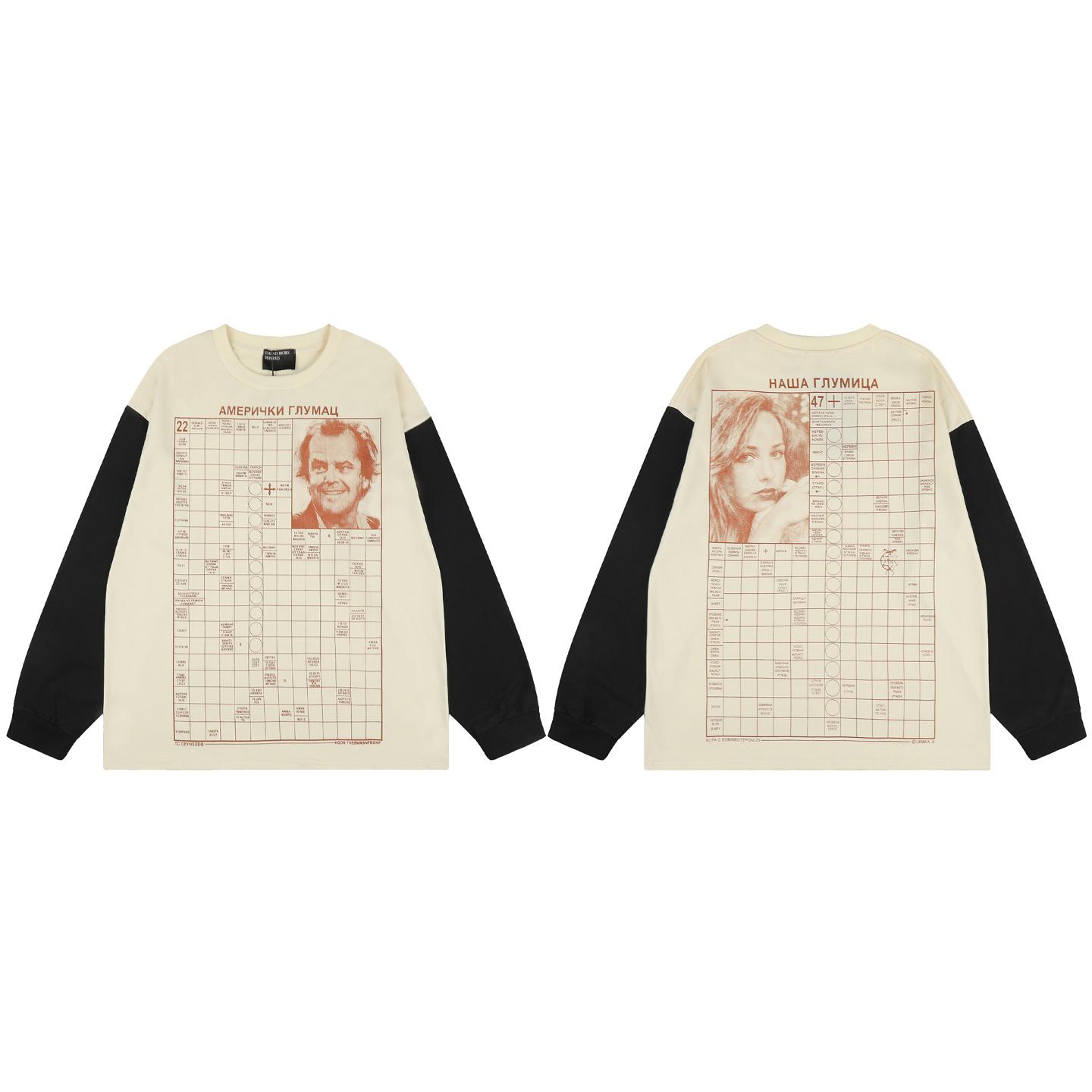 Enfants Riches Deprimes Jack Serbian Fantasy Long-Sleeve T-shirt - DesignerGu