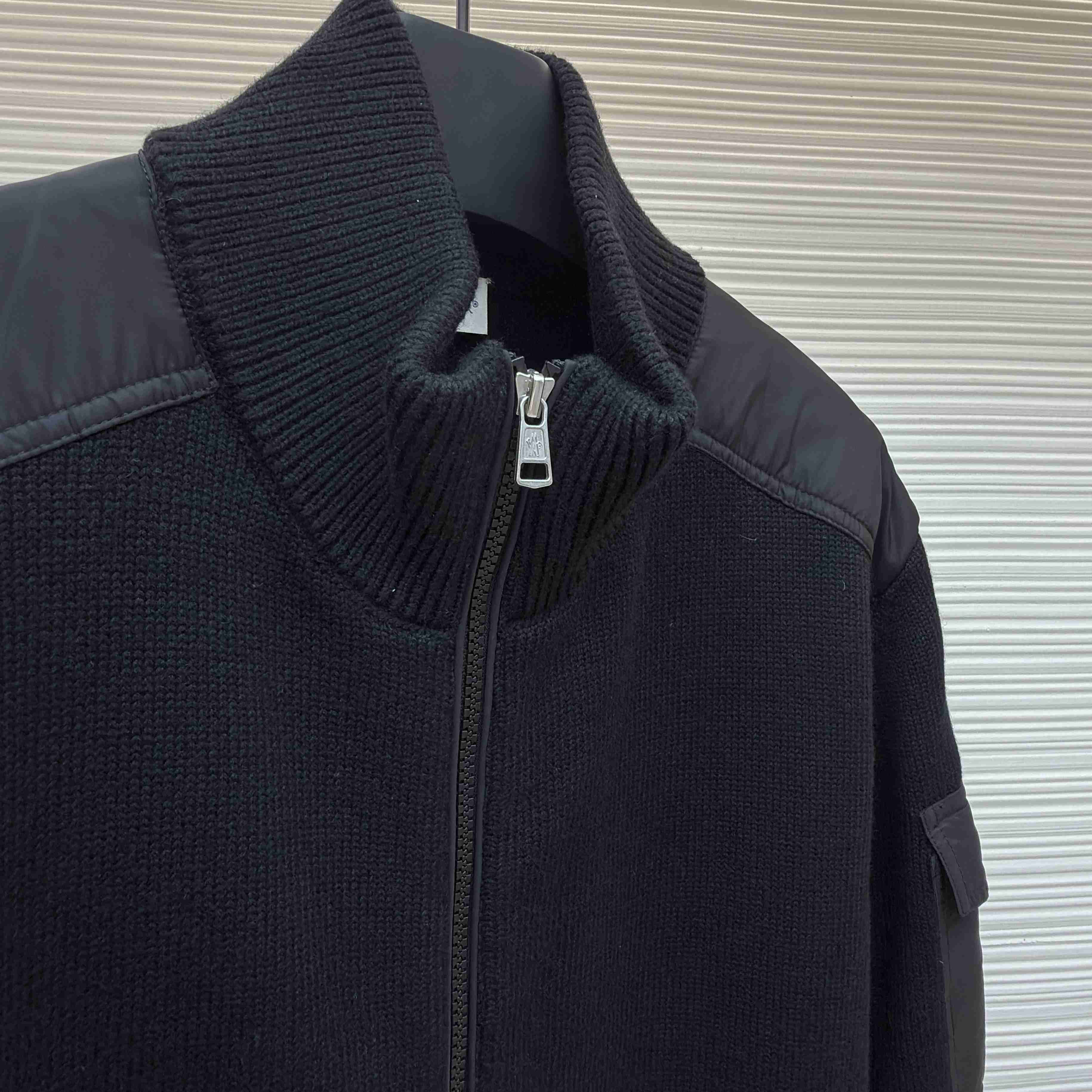 Moncler Zip-Up High-Neck Sweater - DesignerGu