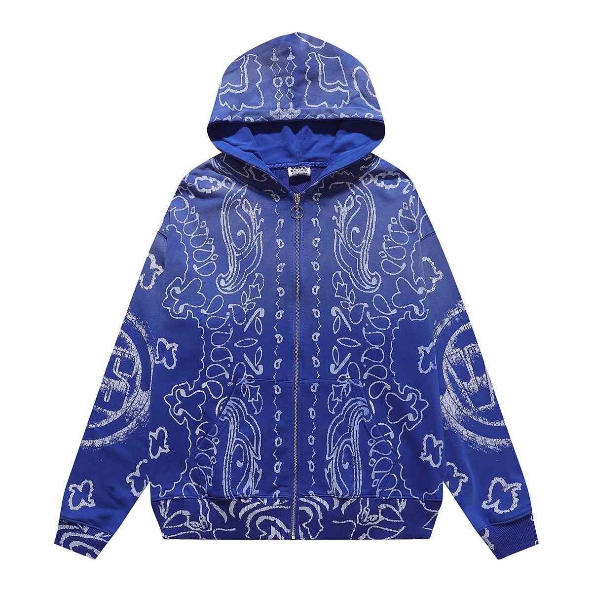 Vale Forever Flag Zip Up Hoodie  - DesignerGu