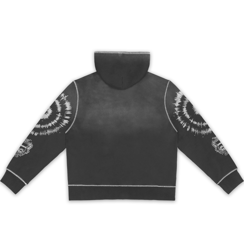 Vale Forever 2000 Spiral Pullover 'Black' - DesignerGu