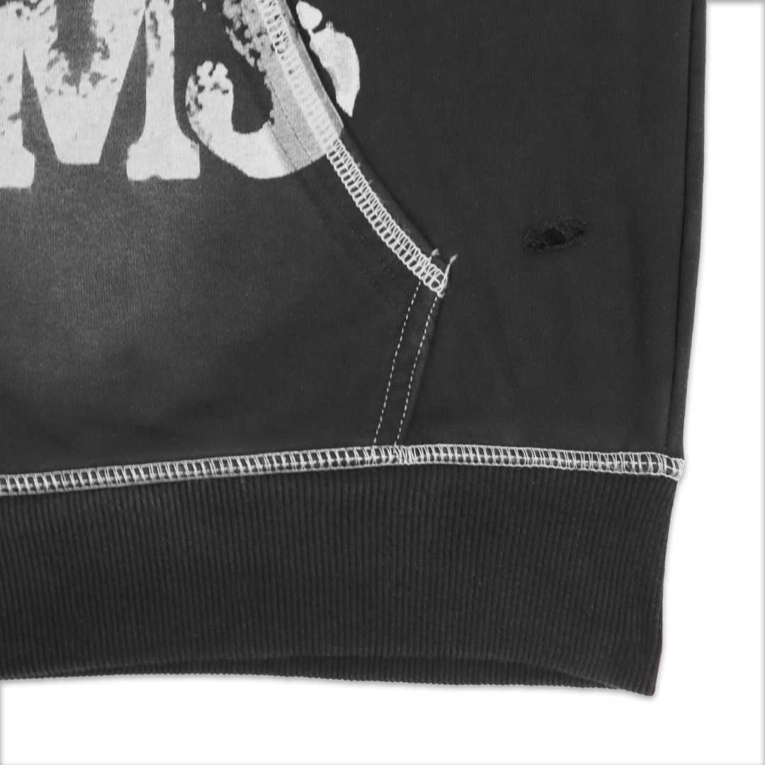 Vale Forever 2000 Spiral Pullover 'Black' - DesignerGu
