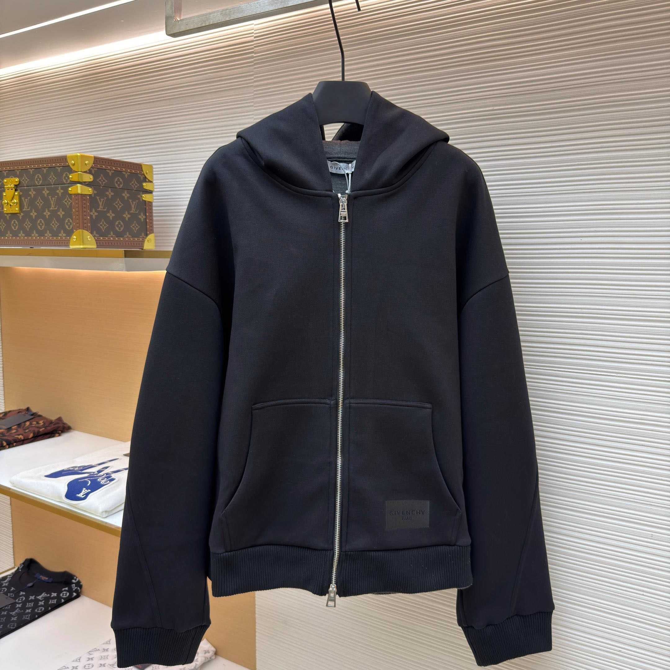 Givenchy Couture Seam Zipped Hoodie - DesignerGu