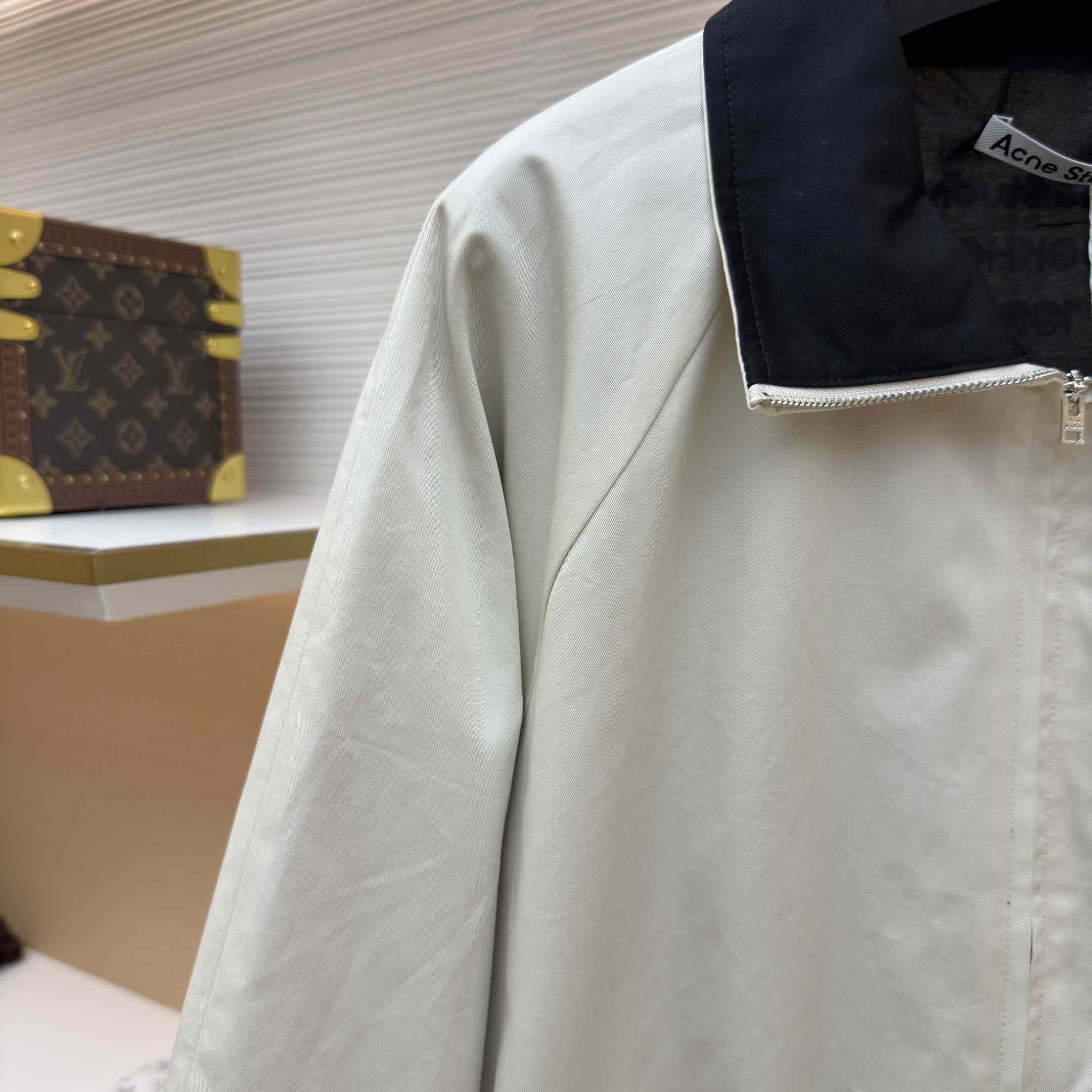 Acne Studios Satin Logo Jacket - DesignerGu