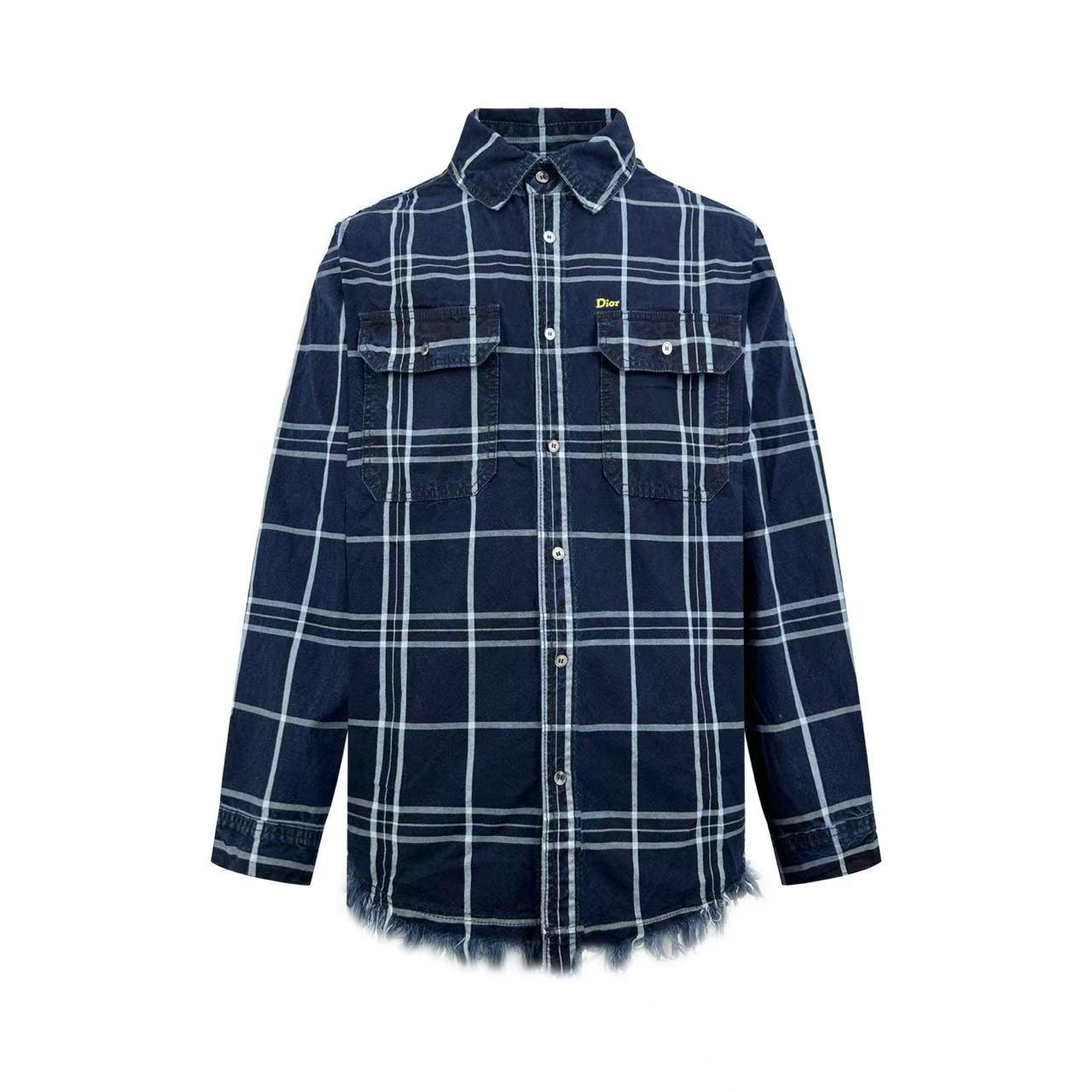 Dior Checkered Overshirt - DesignerGu