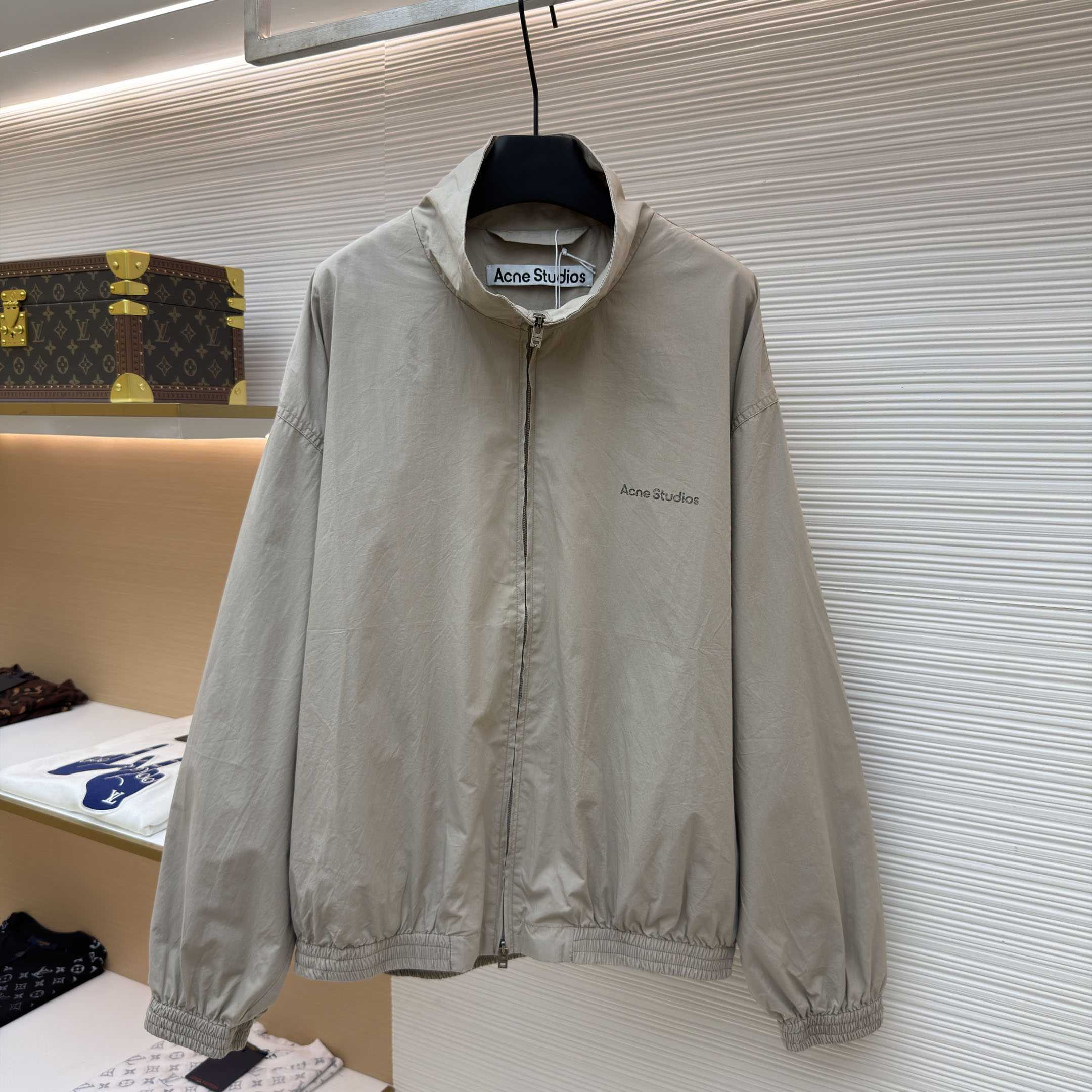 Acne Studios Washed Logo Jacket - DesignerGu