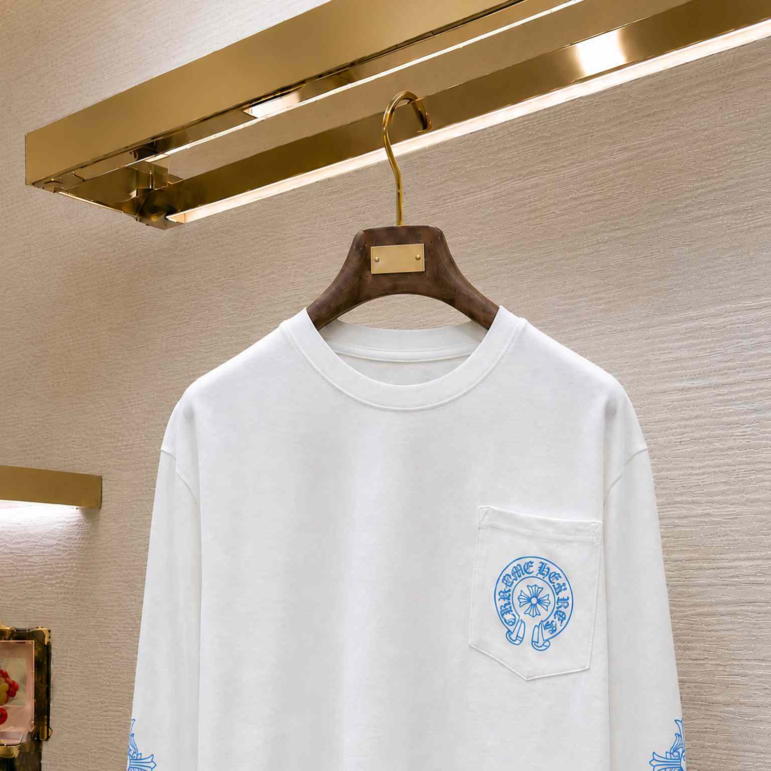 Chrome Hearts Multi Logo Long-Sleeve 'White' - DesignerGu