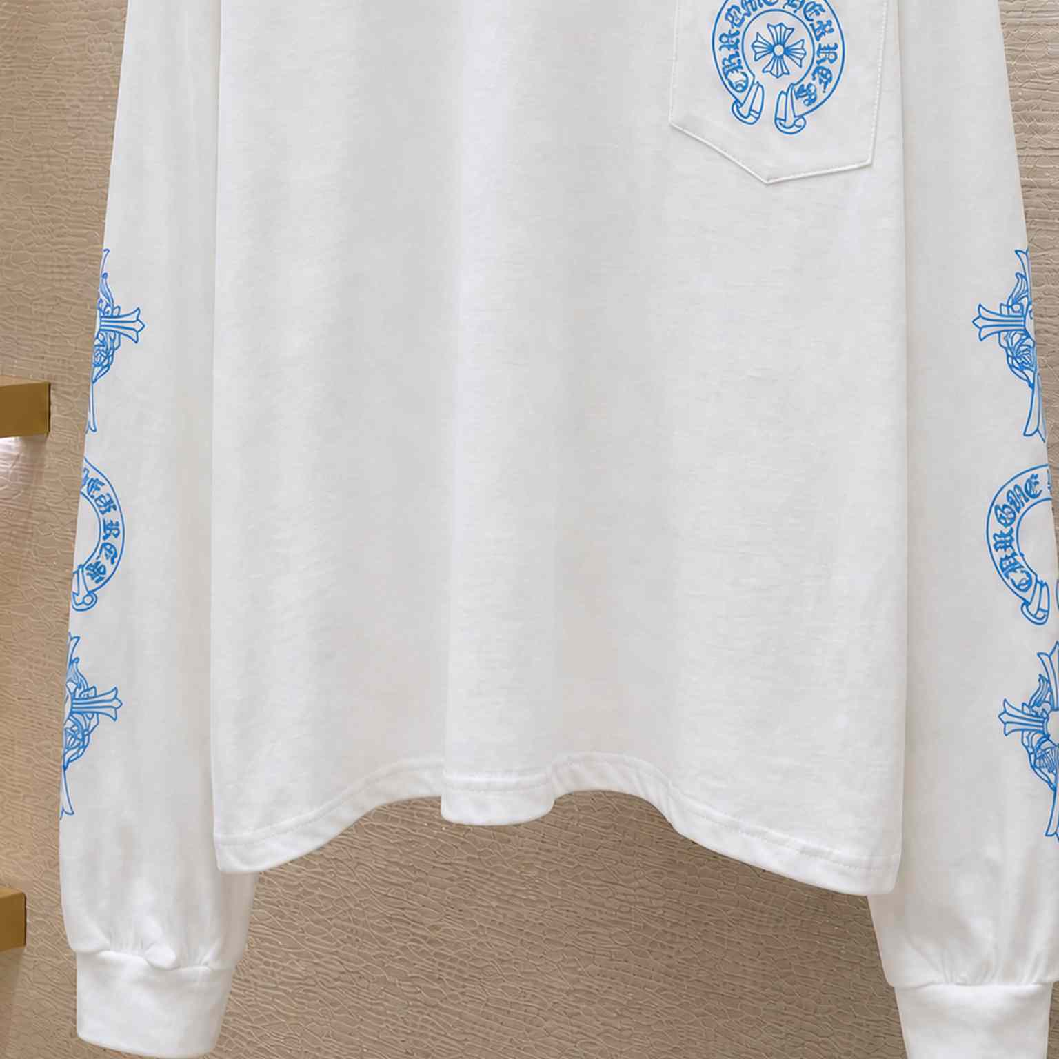Chrome Hearts Multi Logo Long-Sleeve 'White' - DesignerGu