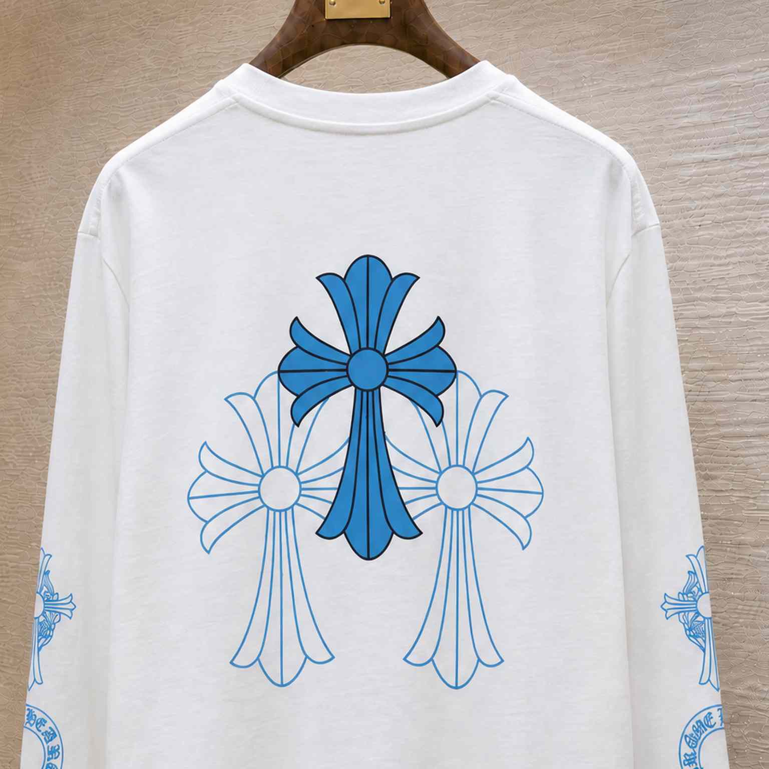 Chrome Hearts Multi Logo Long-Sleeve 'White' - DesignerGu