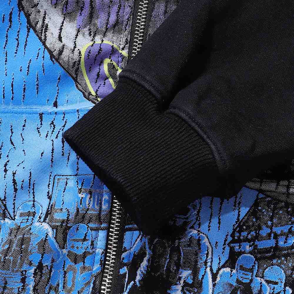 Vale Forever Raven Zip Up Hoodie 'Black' - DesignerGu