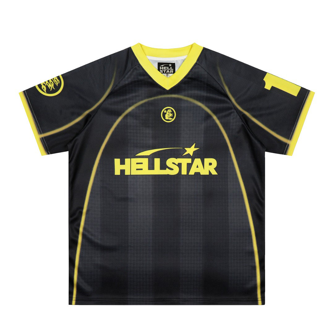 Hellstar 'Cyber Beam' Mesh Jersey - DesignerGu
