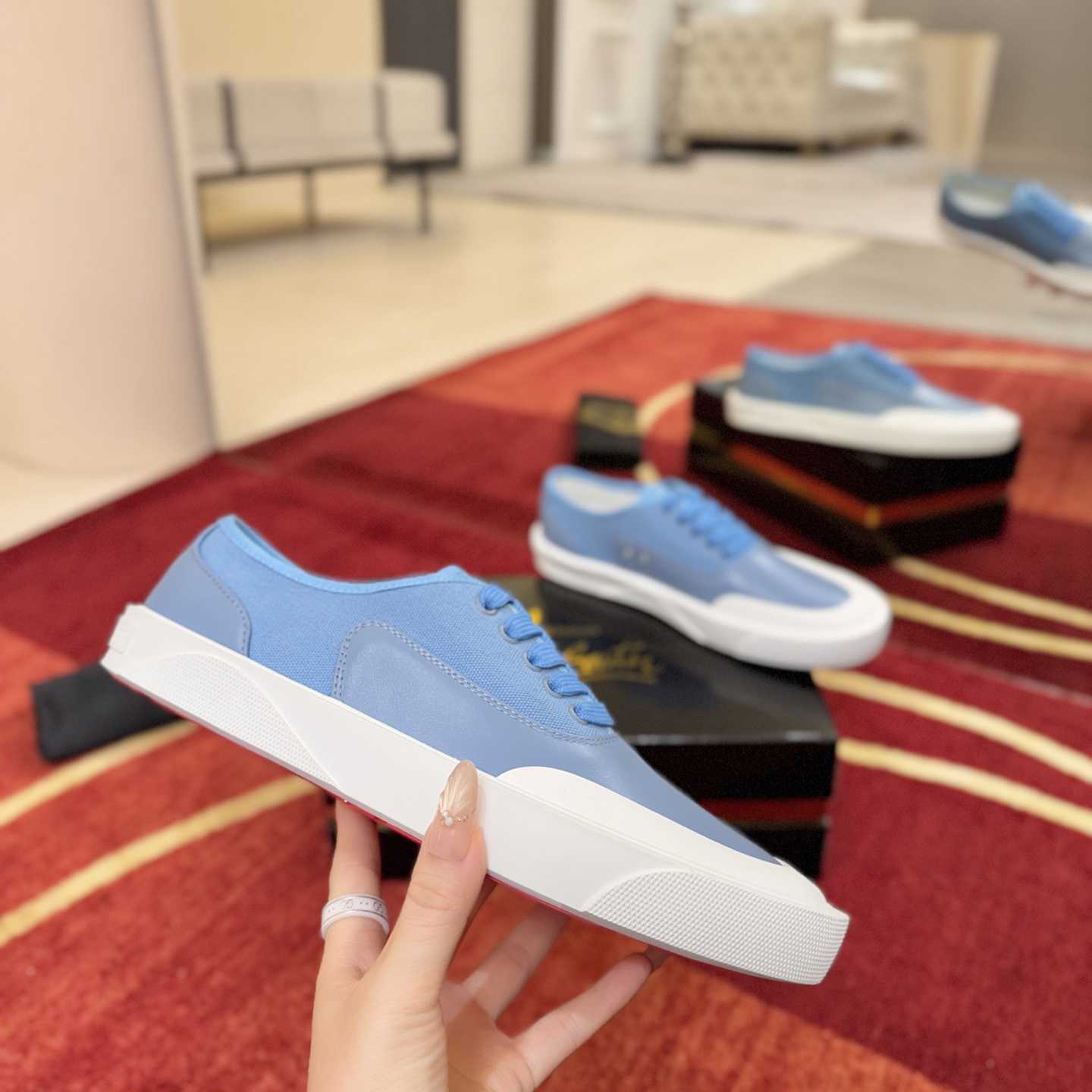 Christian Louboutin Tactical Skate Sneakers - DesignerGu
