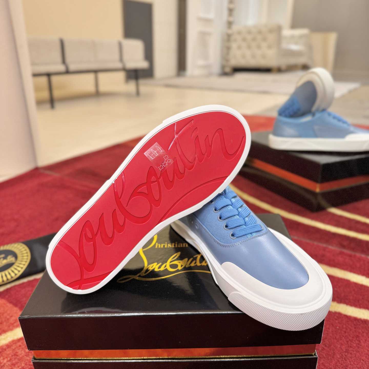 Christian Louboutin Tactical Skate Sneakers - DesignerGu