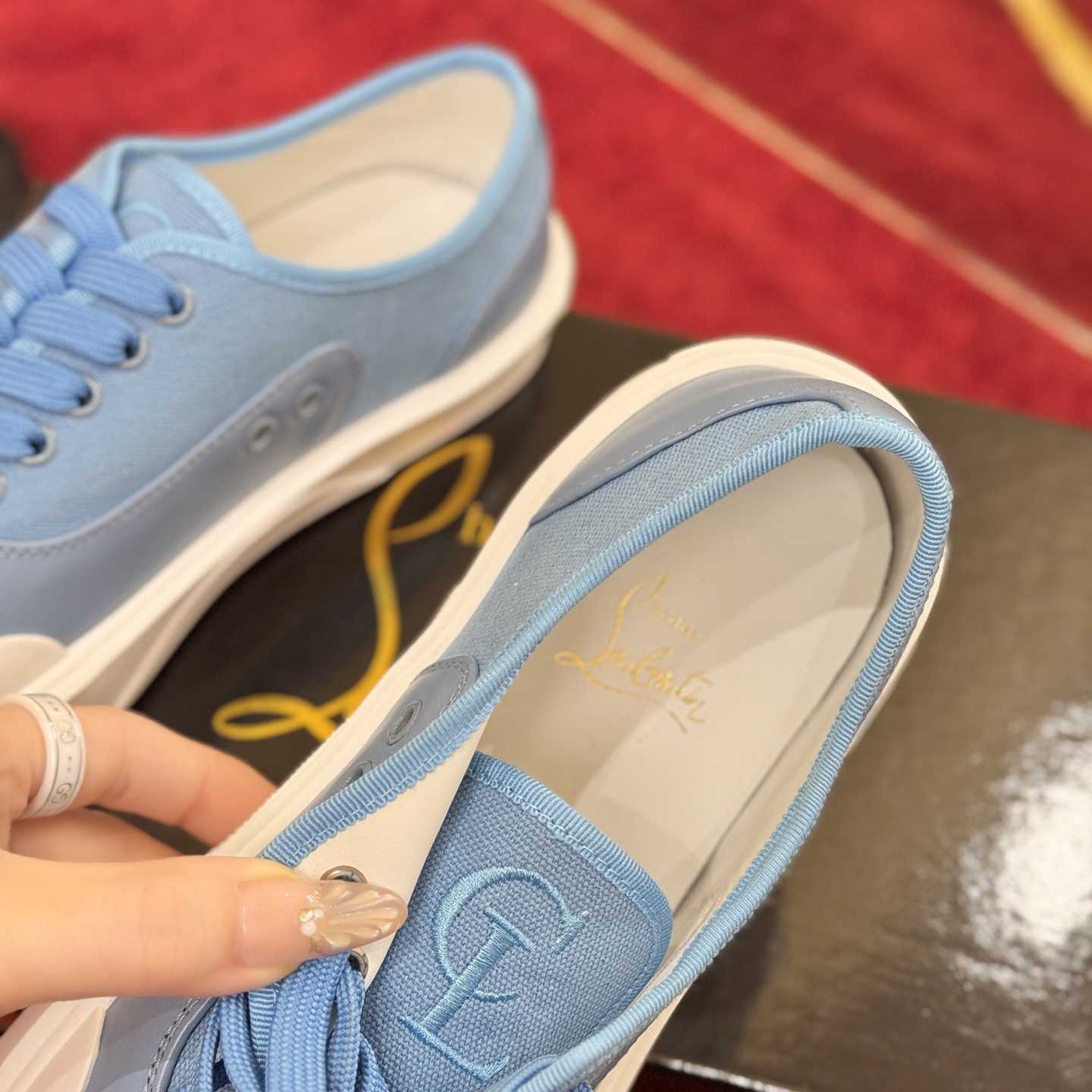 Christian Louboutin Tactical Skate Sneakers - DesignerGu