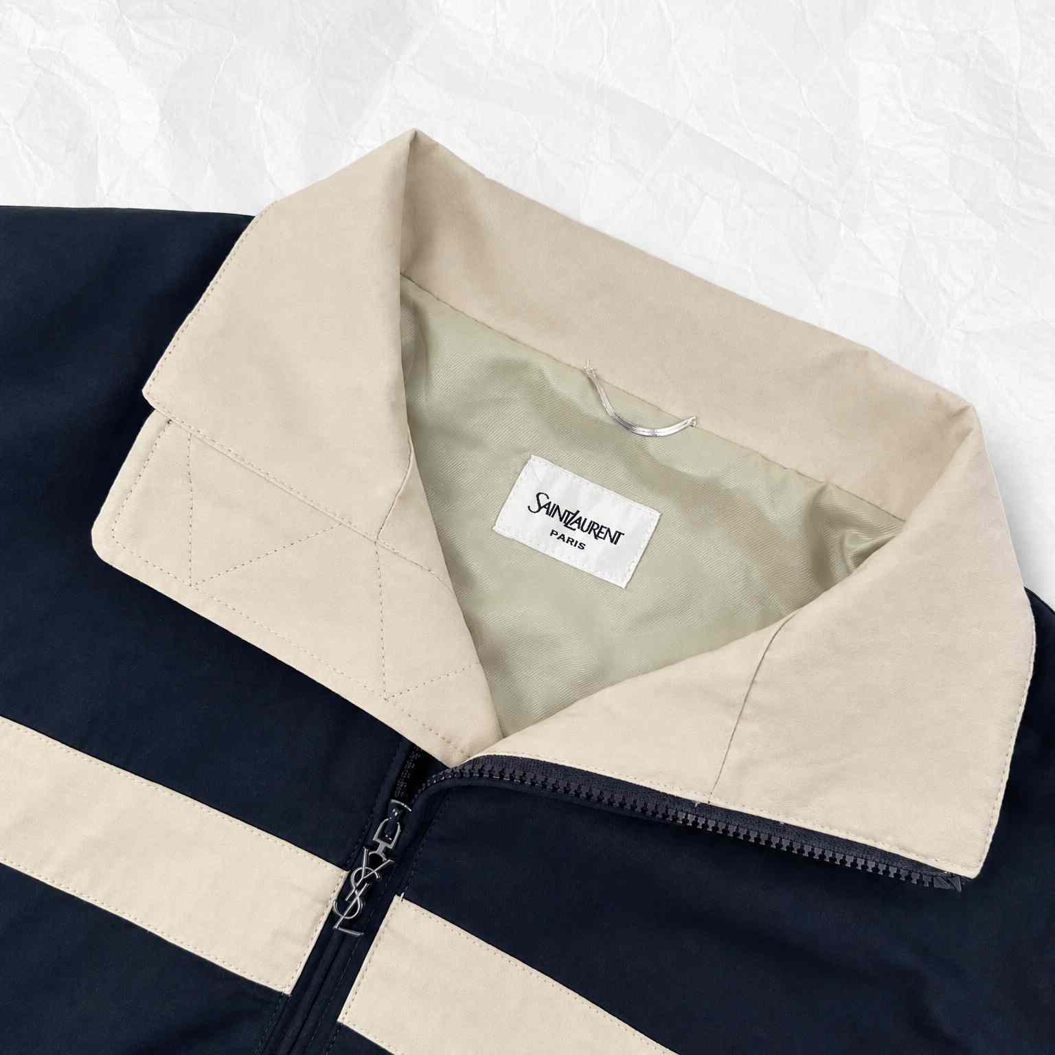 Saint Laurent Jacket In Cotton - DesignerGu