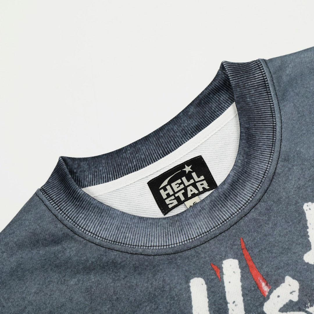 Hellstar World Tour Longsleeve Grey - DesignerGu
