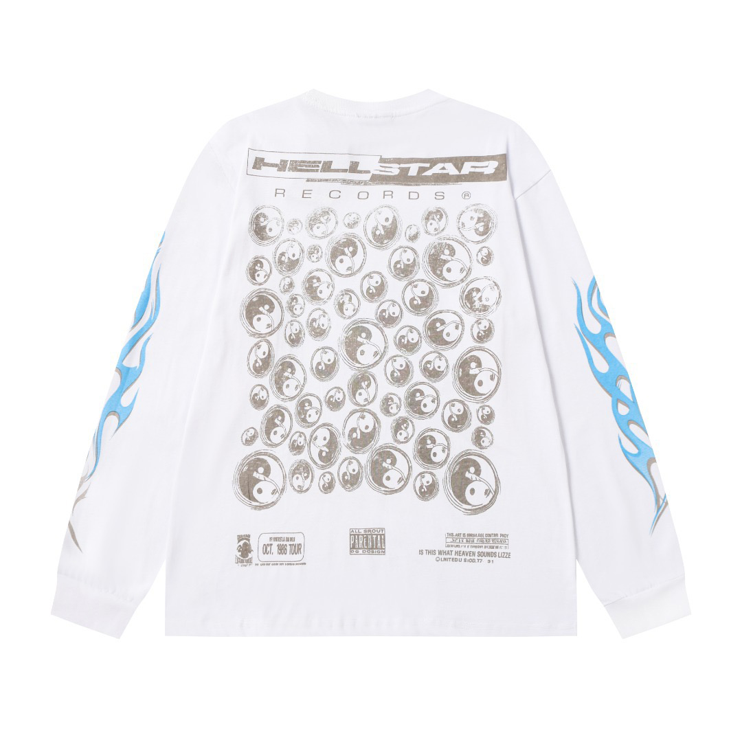 Hellstar DJ Reverse Long Sleeve Tee - DesignerGu