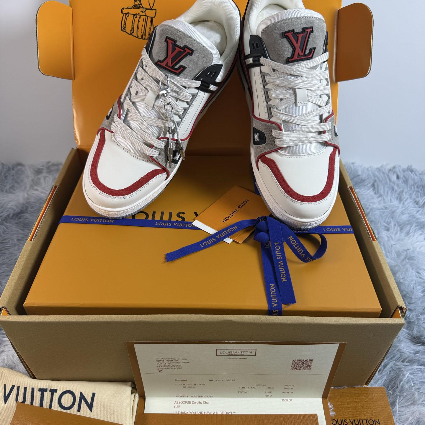 Louis Vuitton LV Trainer Sneaker 1AKP7E（upon uk size） - DesignerGu