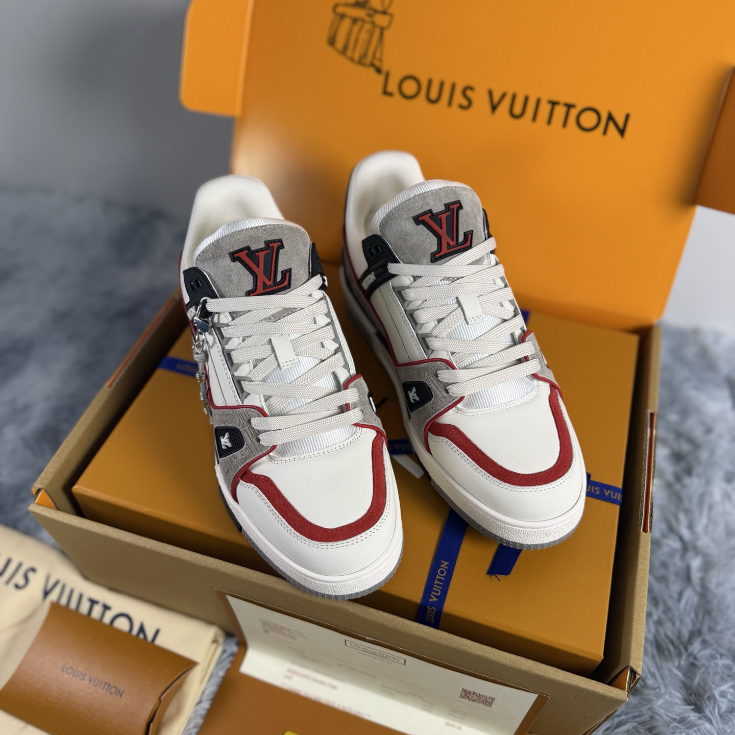 Louis Vuitton LV Trainer Sneaker 1AKP7E（upon uk size） - DesignerGu
