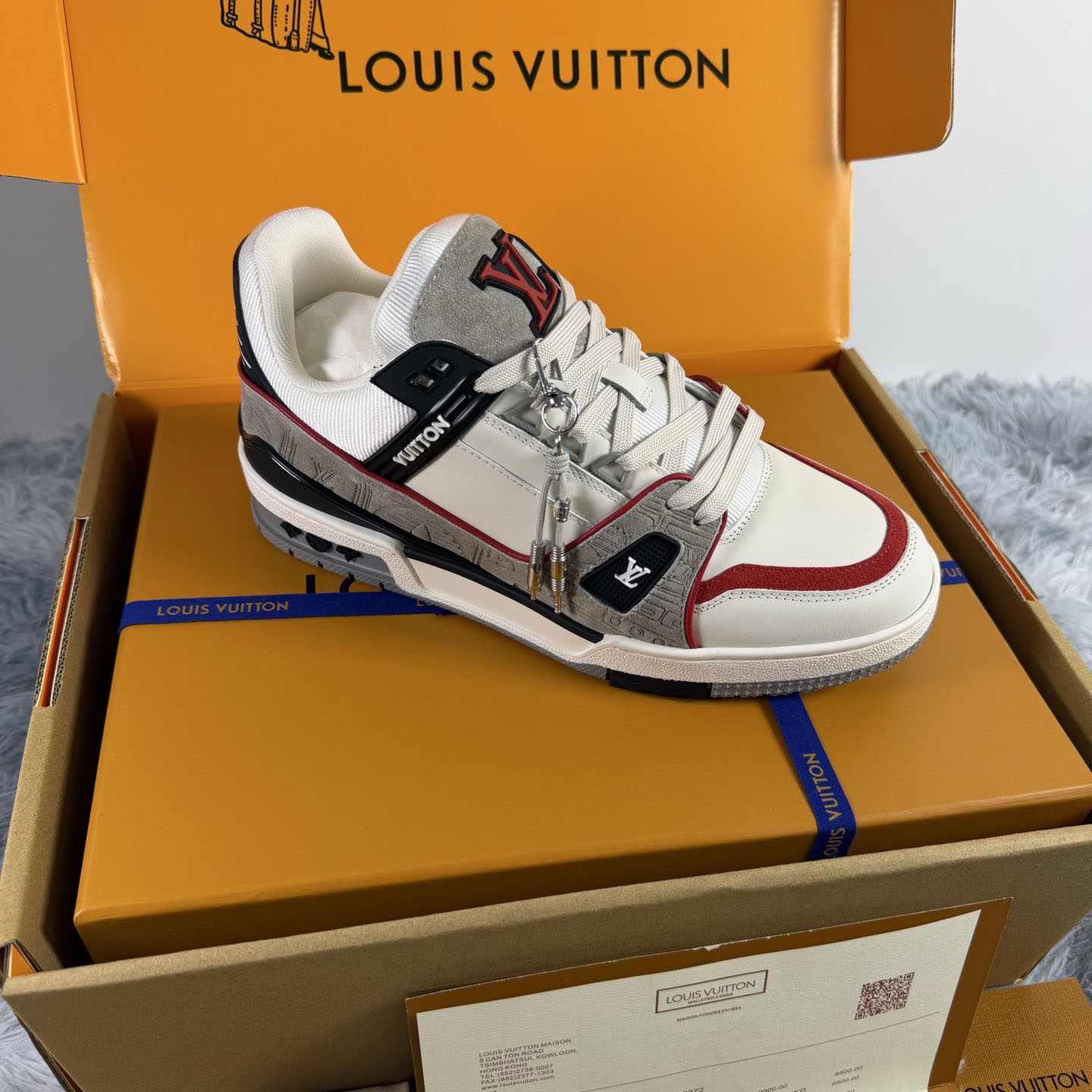 Louis Vuitton LV Trainer Sneaker 1AKP7E（upon uk size） - DesignerGu