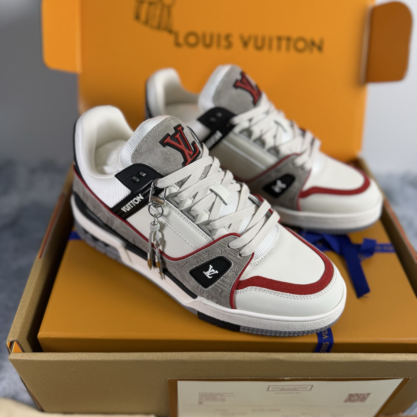 Louis Vuitton LV Trainer Sneaker 1AKP7E（upon uk size） - DesignerGu