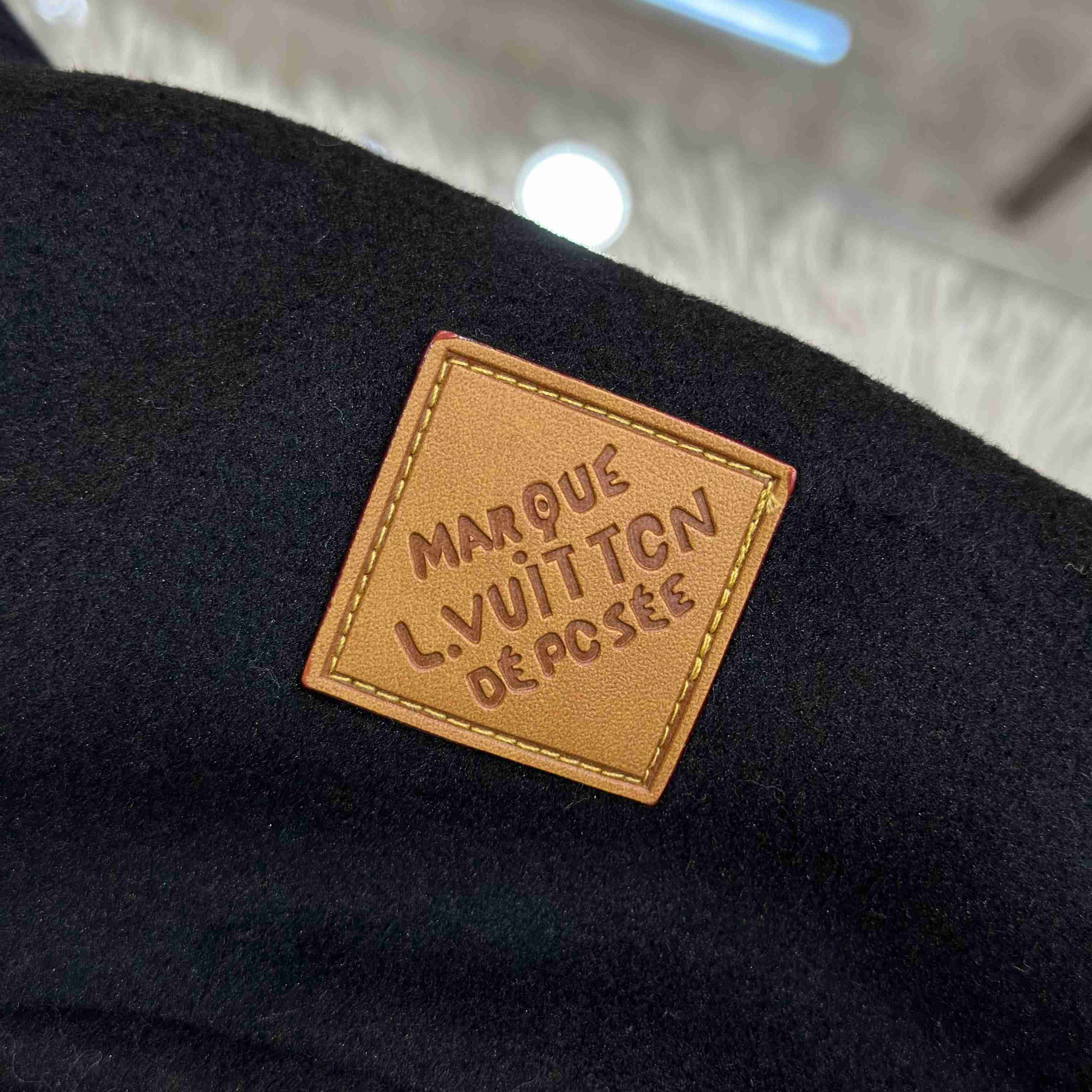 Louis Vuitton Leather Signature Varsity Jacket 1AIMWM - DesignerGu