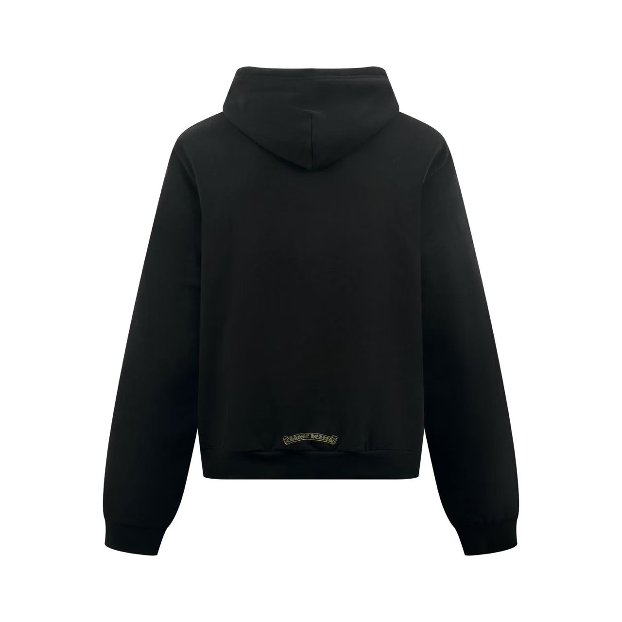 Chrome Hearts Gold Script Pullover Hoodie - DesignerGu