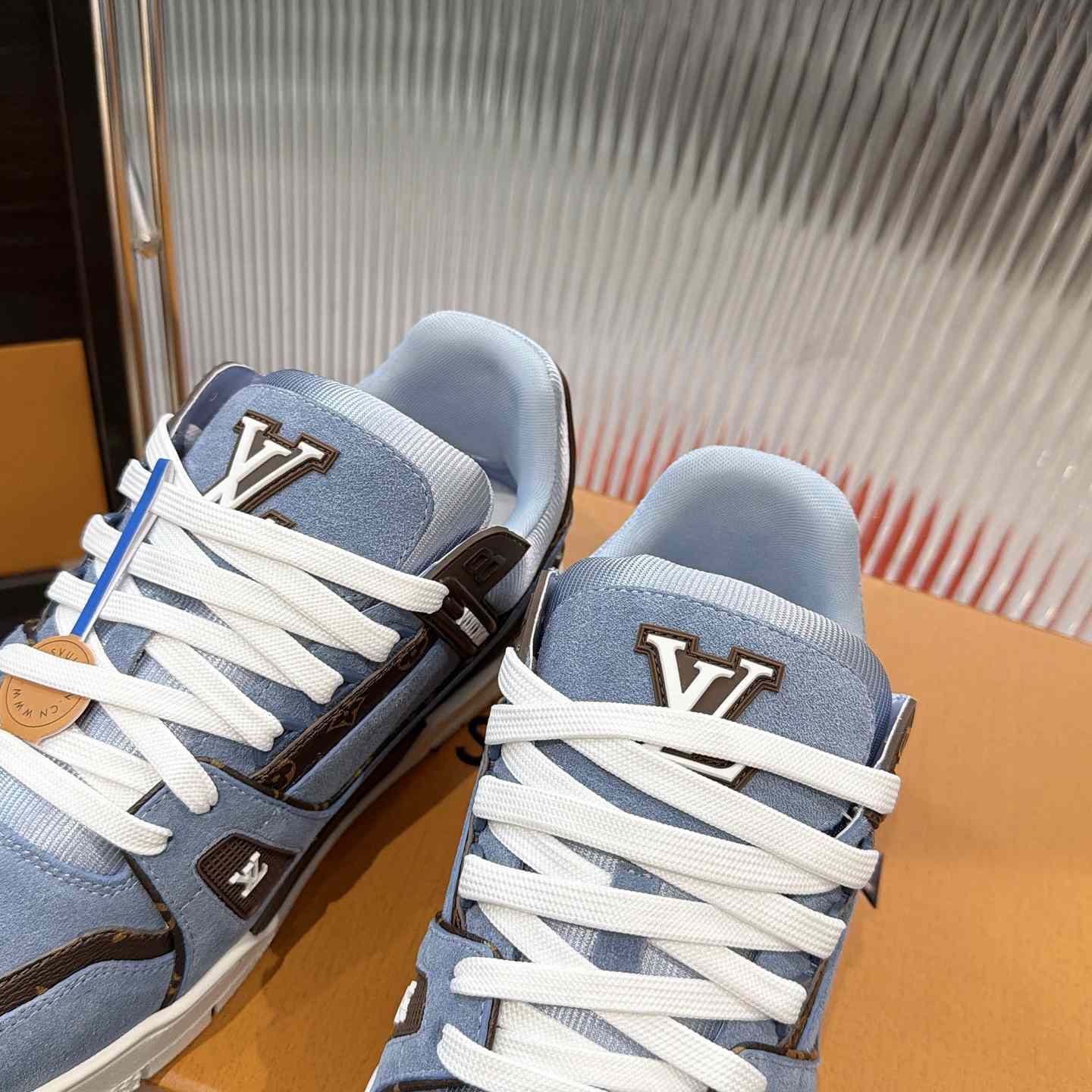 Louis Vuitton LV Trainer Sneaker 1AKB67（upon uk size） - DesignerGu