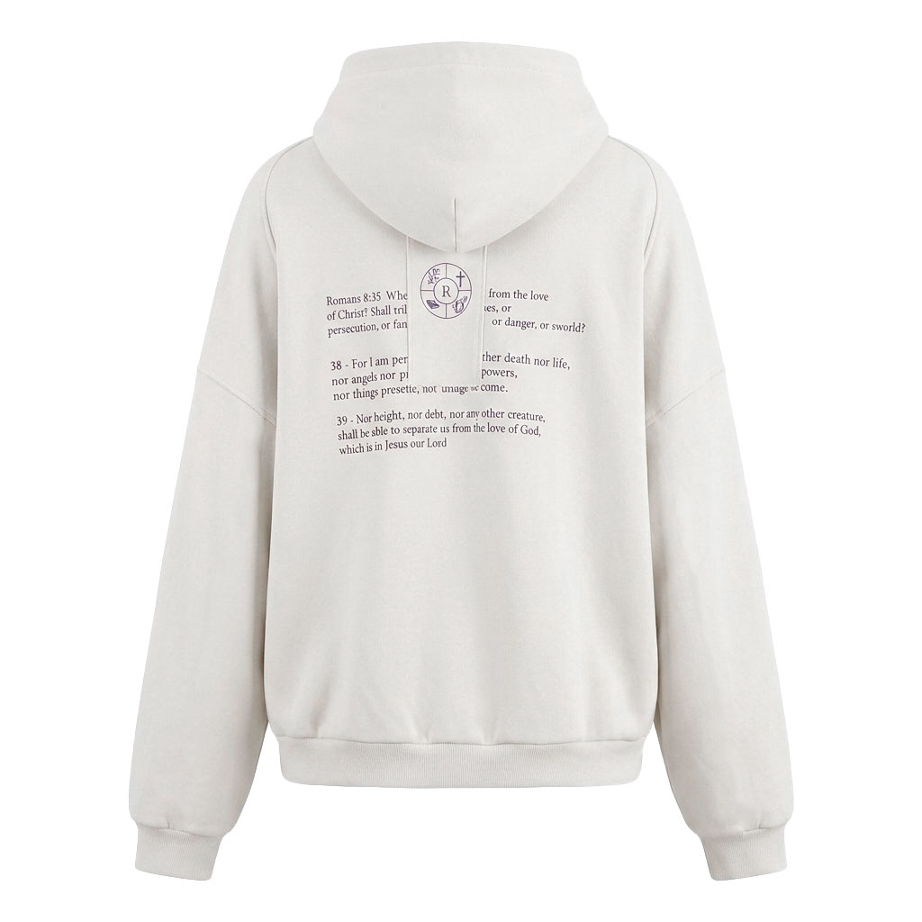 Enfants Riches Déprimés I Still Have Hope Printed Cotton-Jersey Zip-Up Hoodie - Neutrals - DesignerGu