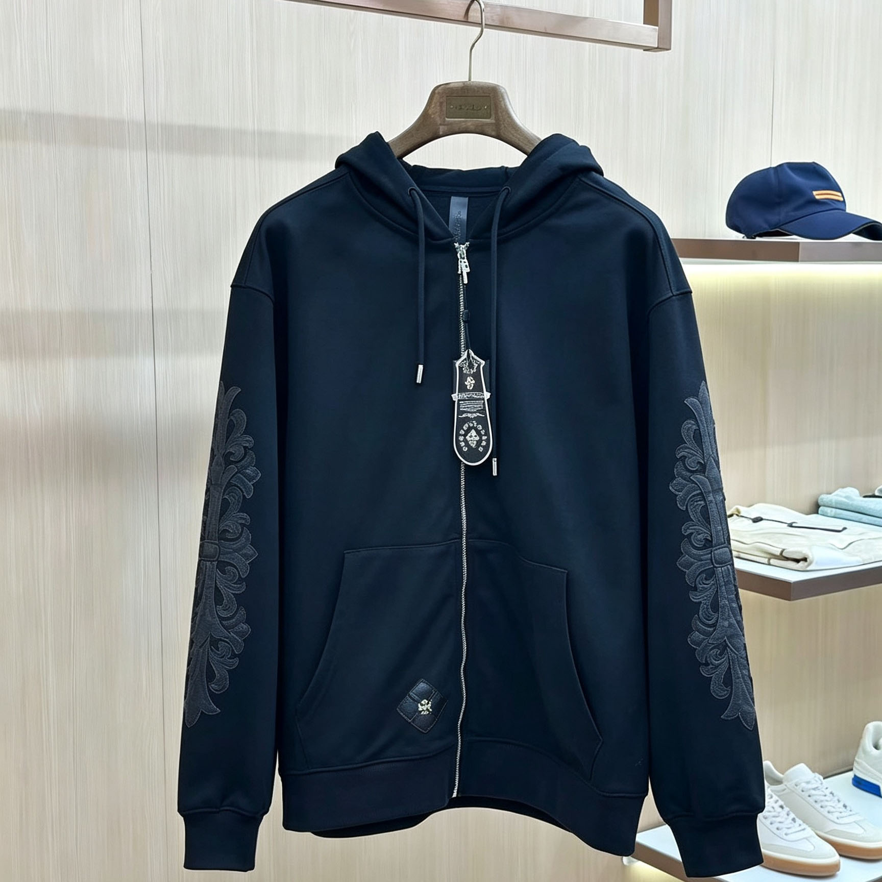 Chrome Hearts Hooded Sweatshirt - DesignerGu