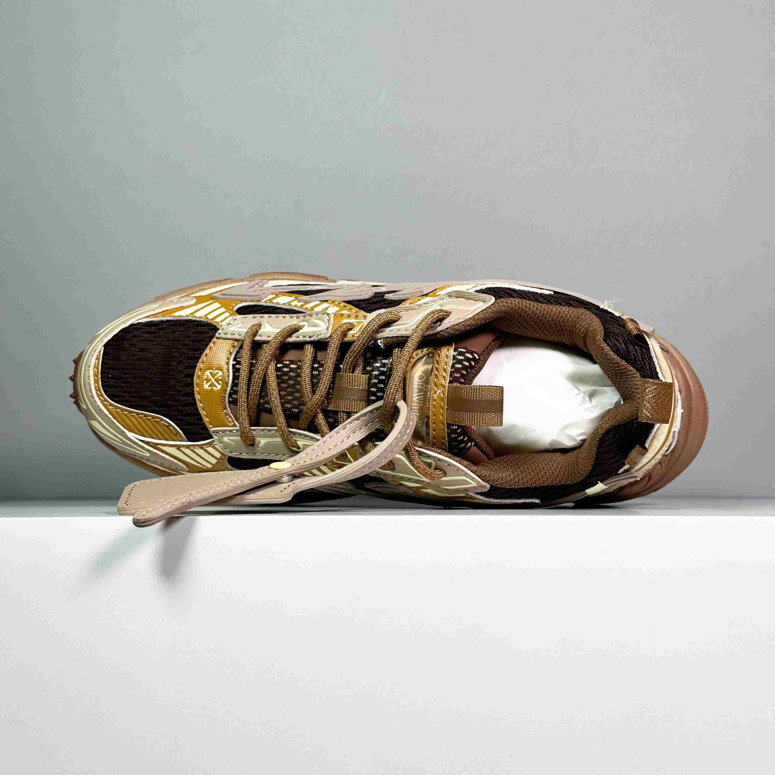 Off-White Be Right Back Mesh Sneakers - DesignerGu