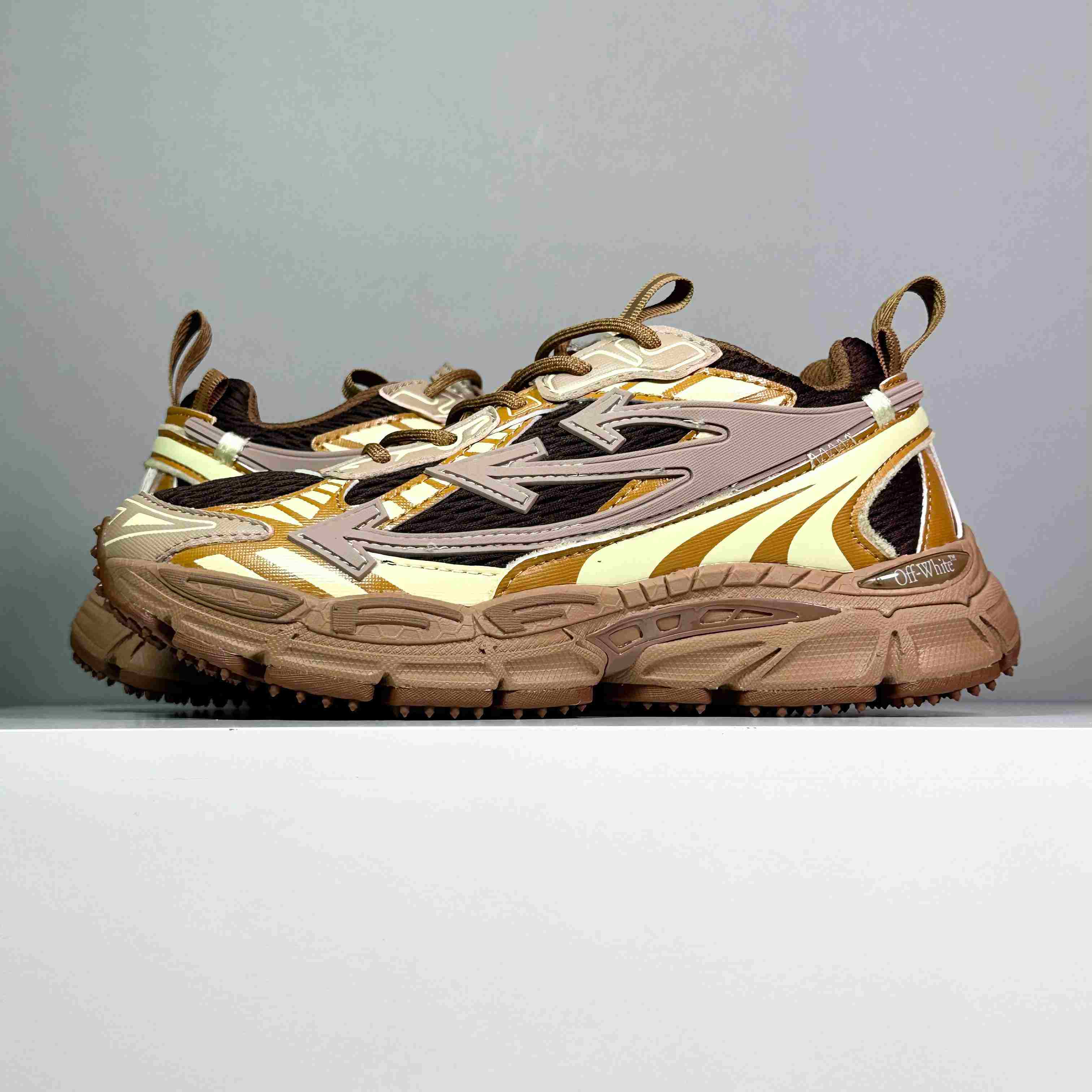 Off-White Be Right Back Mesh Sneakers - DesignerGu