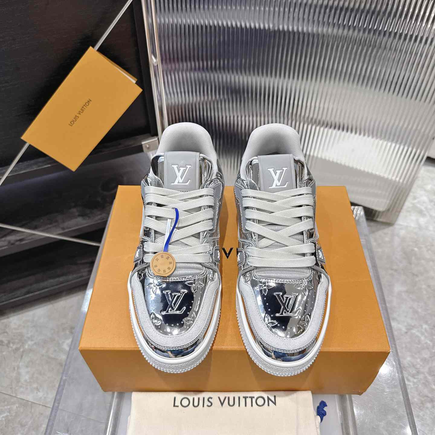 Louis Vuitton LV Trainer Sneaker 1AJCL9 (upon uk size） - DesignerGu