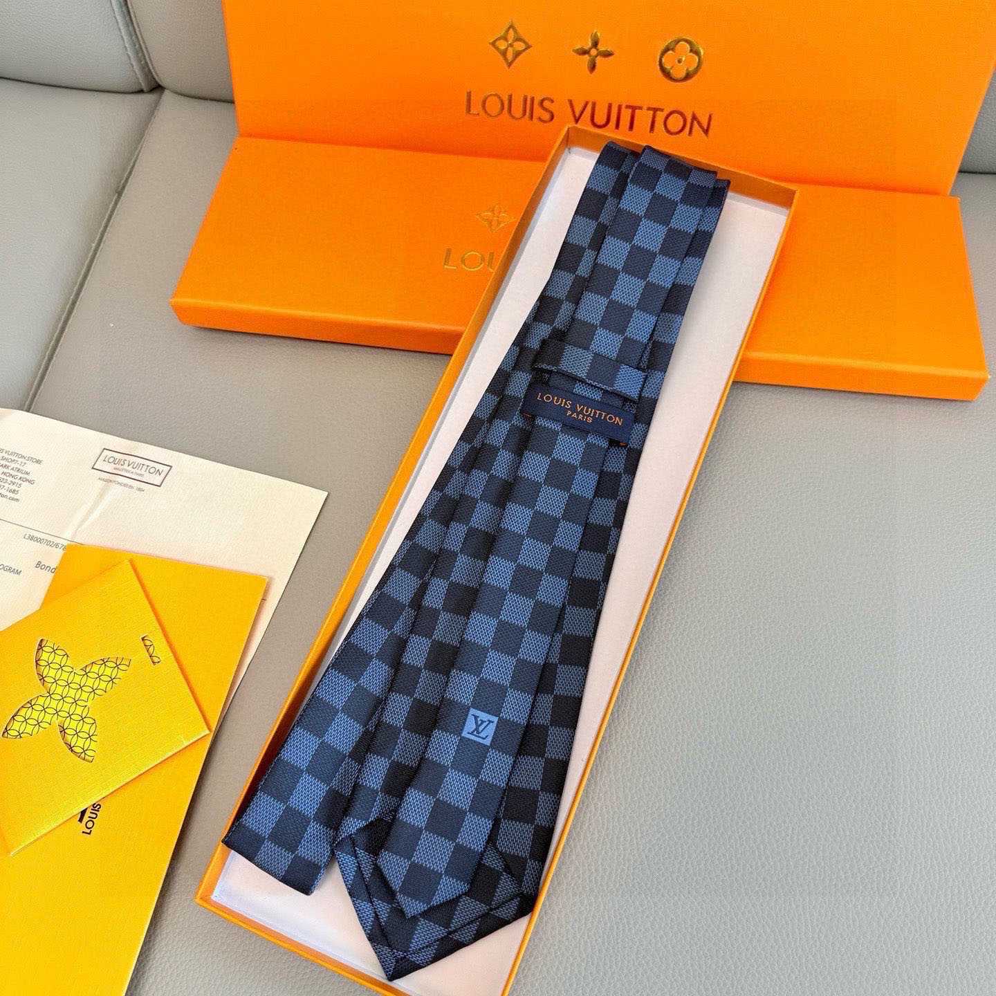 Louis Vuitton Damier Classique Tie M78753 - DesignerGu