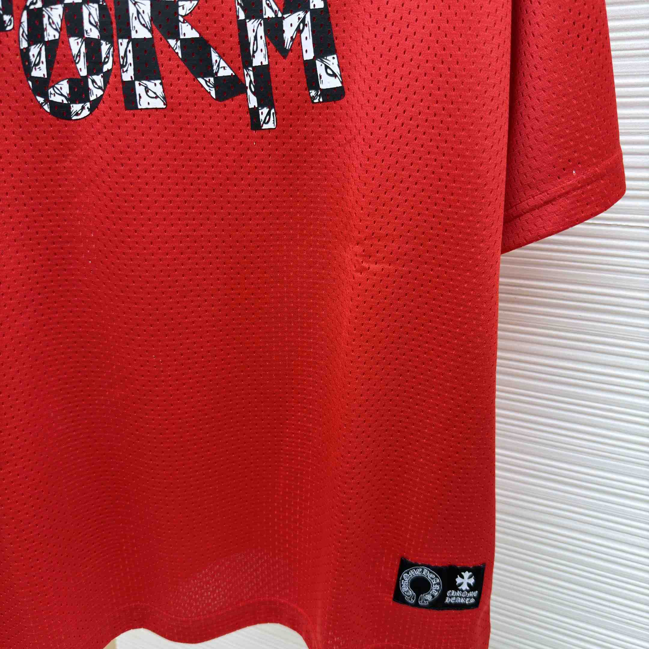 Chrome Hearts Mesh Stadium Football Jersey  - DesignerGu