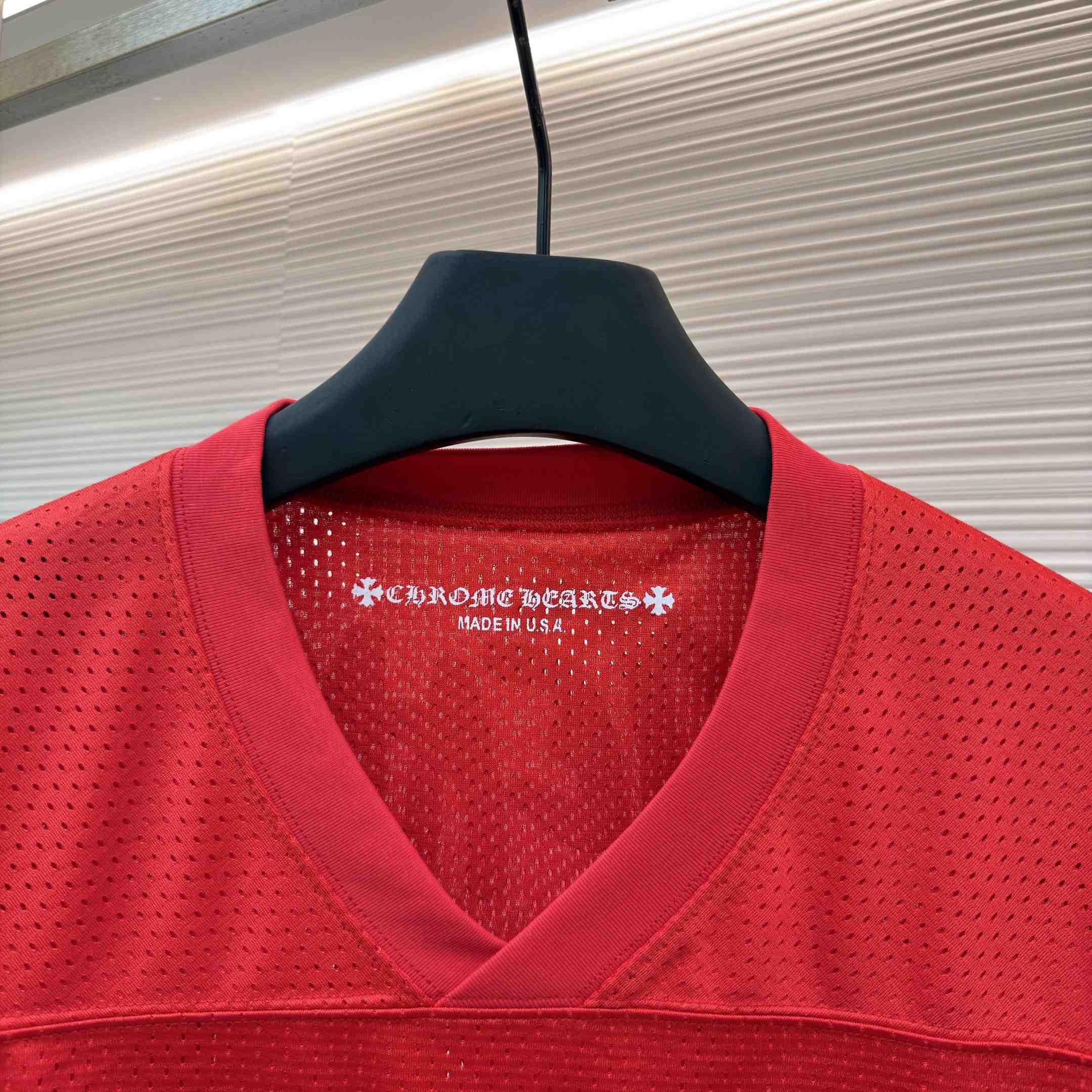 Chrome Hearts Mesh Stadium Football Jersey  - DesignerGu