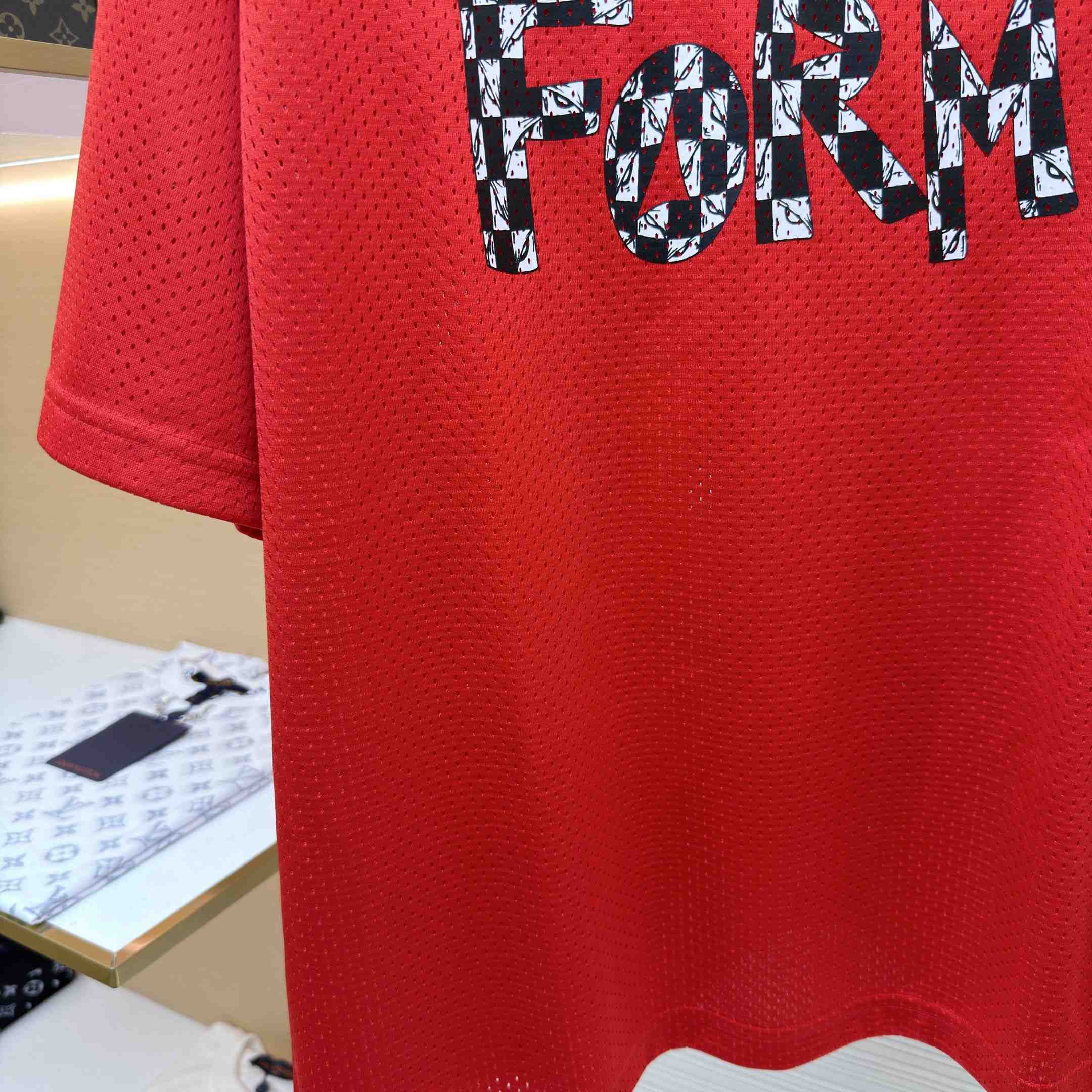 Chrome Hearts Mesh Stadium Football Jersey  - DesignerGu