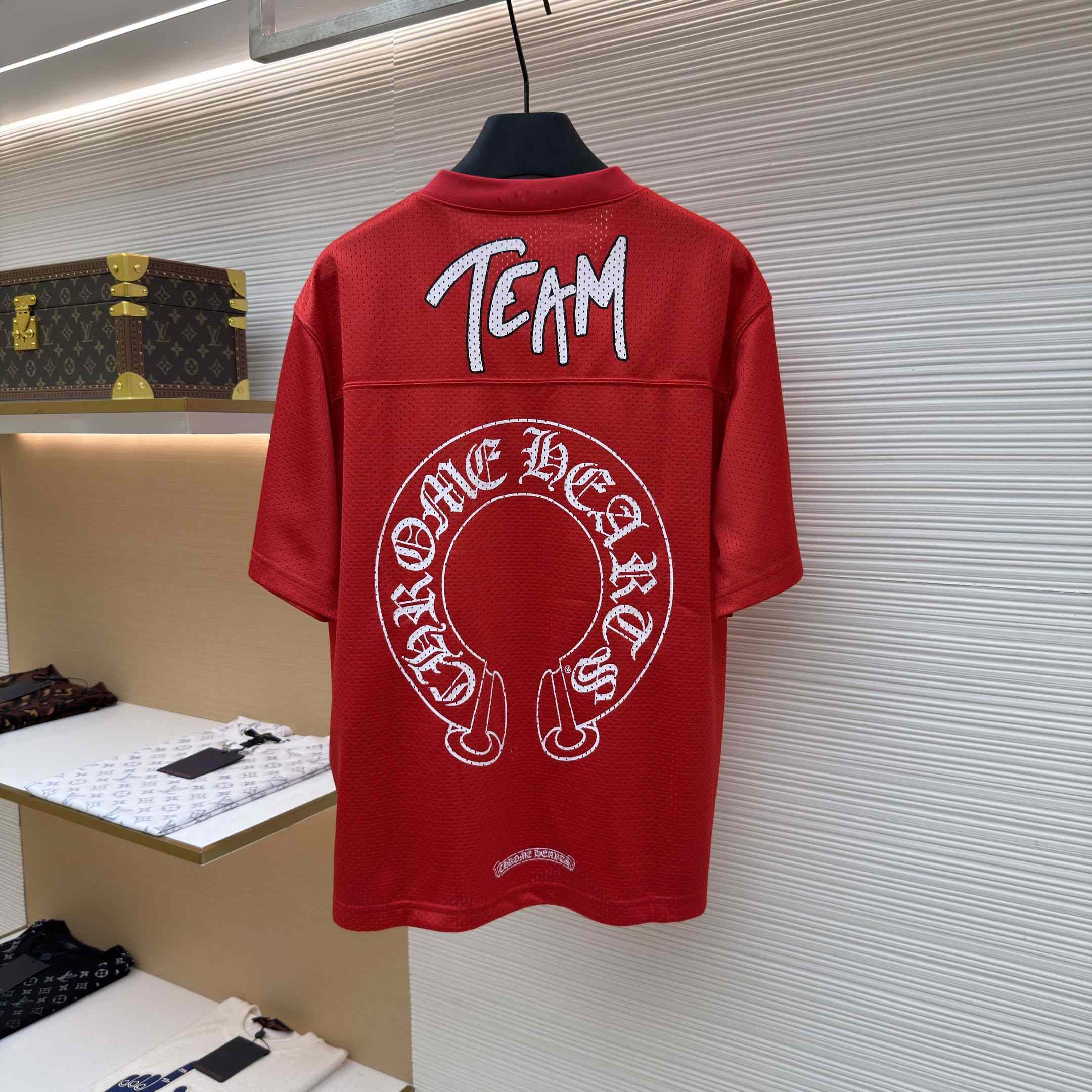 Chrome Hearts Mesh Stadium Football Jersey  - DesignerGu