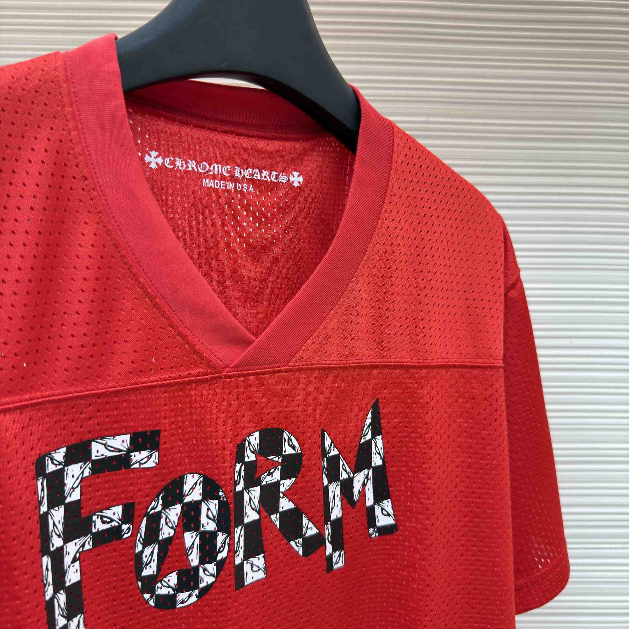 Chrome Hearts Mesh Stadium Football Jersey  - DesignerGu