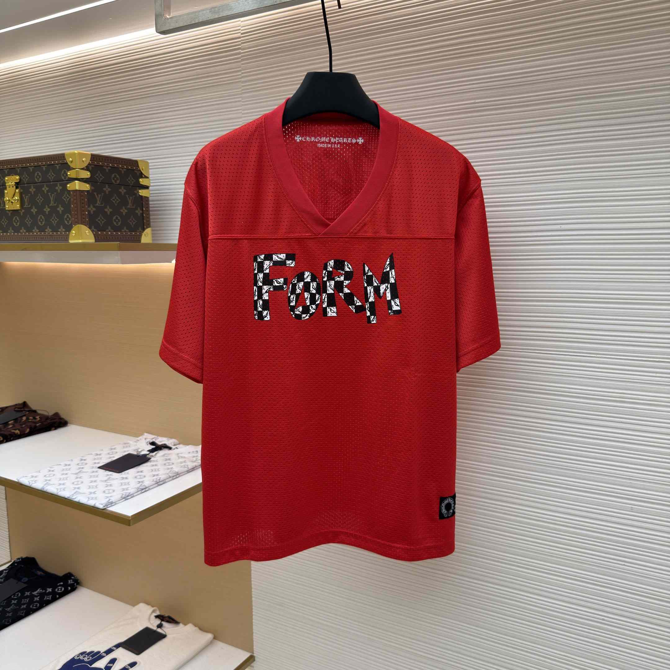 Chrome Hearts Mesh Stadium Football Jersey  - DesignerGu
