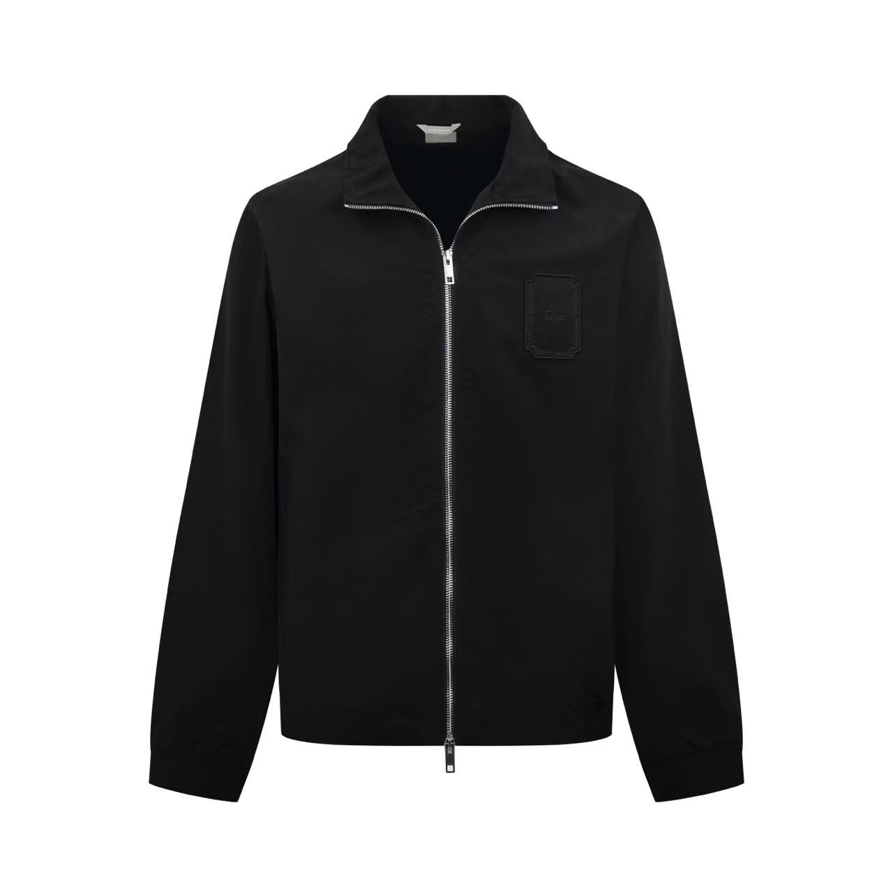 Dior Zipped Shirt With Dior Médaillon Patch - DesignerGu