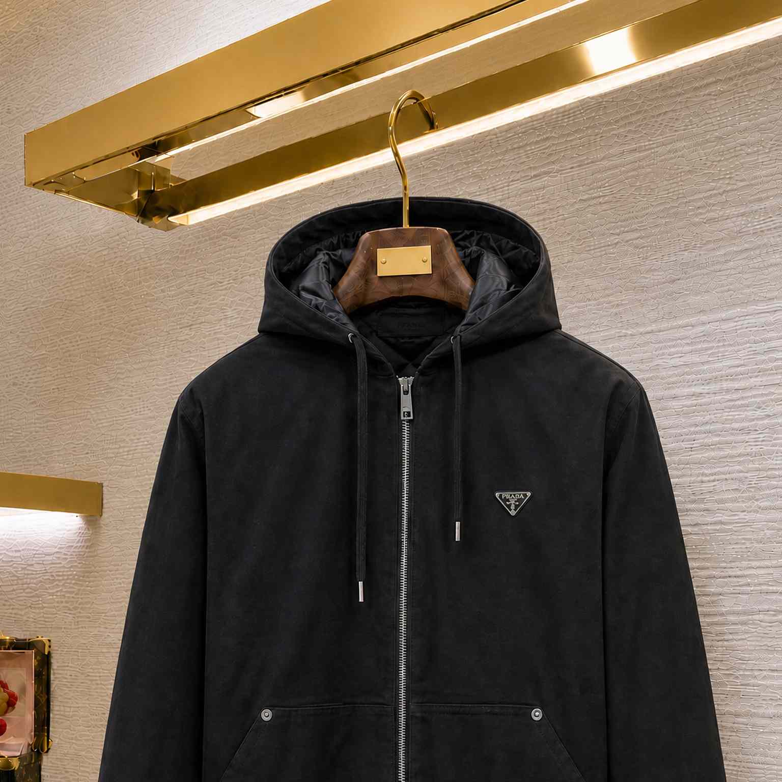 Prada Cotton Hoodie - DesignerGu
