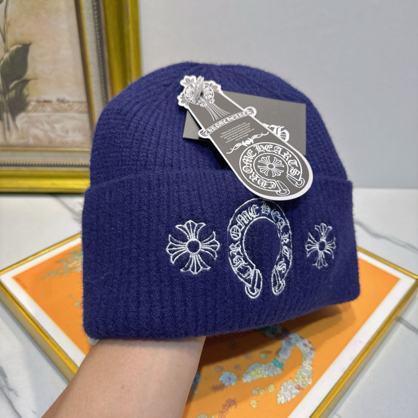 Chrome Hearts Horseshoe Beanie - DesignerGu