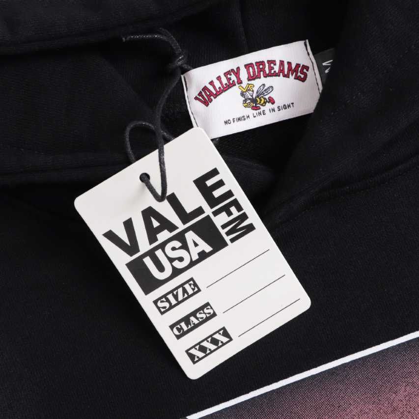 Vale Forever Chopper Pullover Hoodie 'Black' - DesignerGu