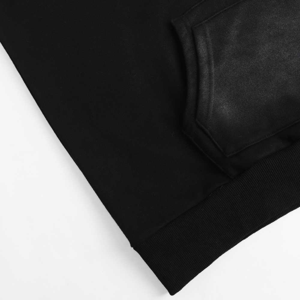 Vale Forever Chopper Pullover Hoodie 'Black' - DesignerGu