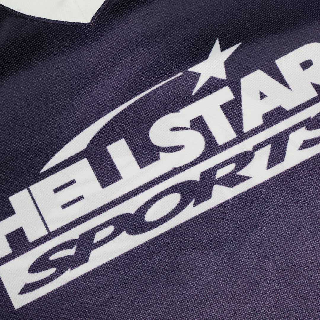 Hellstar Sports Purple Mesh Jersey - DesignerGu