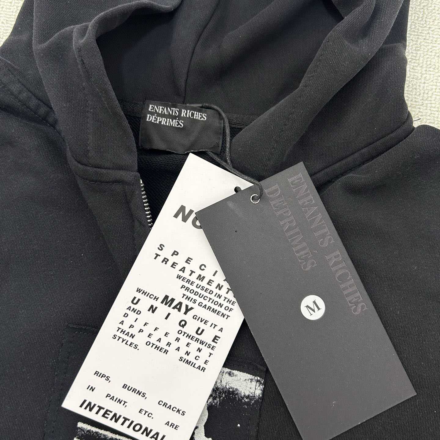 Enfants Riches Déprimés Maxfield Exclusive Assemblage Zip Hoodie - DesignerGu