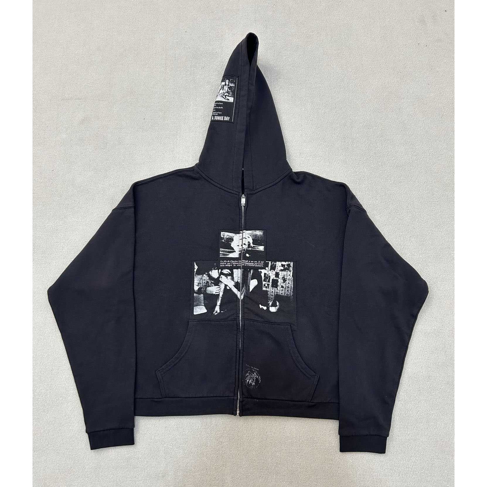 Enfants Riches Déprimés Maxfield Exclusive Assemblage Zip Hoodie - DesignerGu